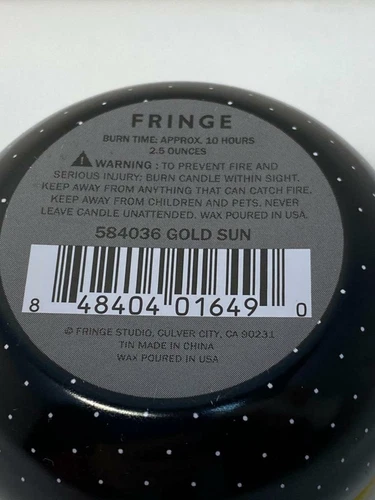 Fringe Studio Henry Tin Candle - Thumbnail 2