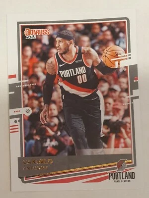 Carmelo Anthony 2020-21 Panini Donruss NBA Trading Card #111 Portland  - Bild 1 von 2
