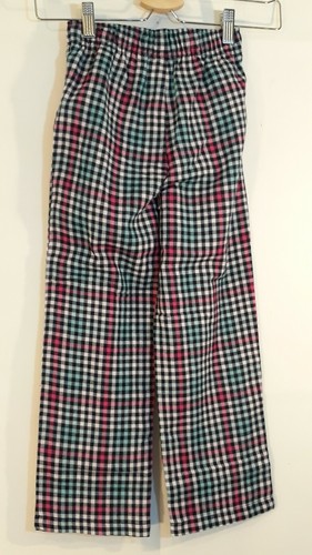 GAP Kids Girls Multicolored Flannel Plaid Sleep Elastic Waist Pajamas Pants - Picture 5 of 12