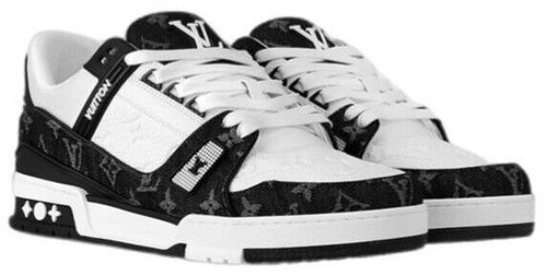 Louis Vuitton LV Trail line Sneakers Monogram Canvas Black  display picture 2