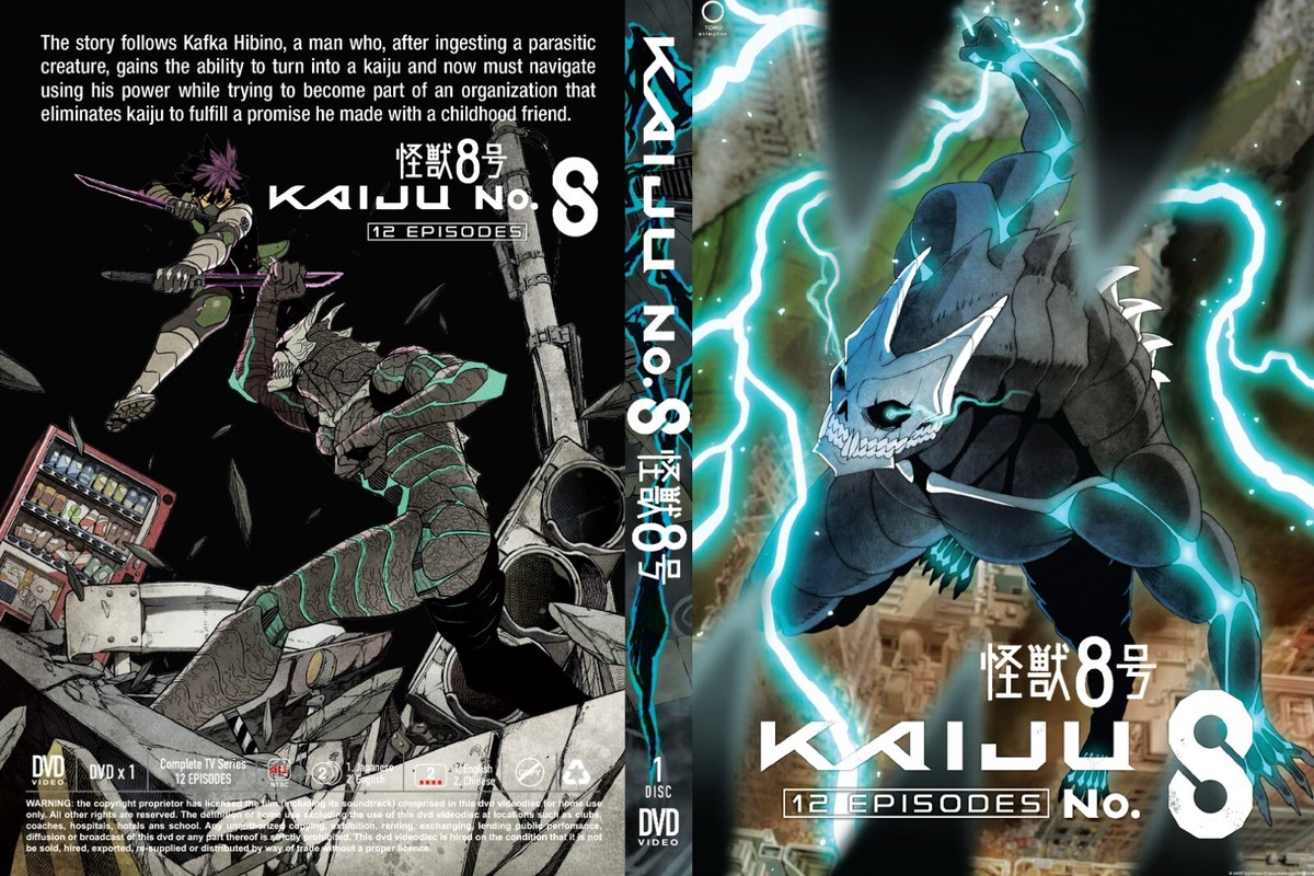 ENGLISH VERSION Anime Kaiju No. 8 (Vol.1-12End) DVD All Region | eBay