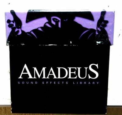 Amadeus Royalty-Free Sound Effects Library - Retail $495 - $199 Here
