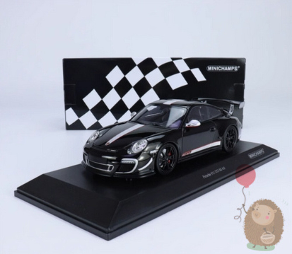 MINICHAMPS 1/18 Porsche 911 997.2 GT3 RS4.0 2011 Alloy Model Car