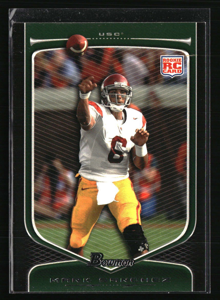 Mark Sanchez 2009 Bowman Draft Picks RC #190  Football Card