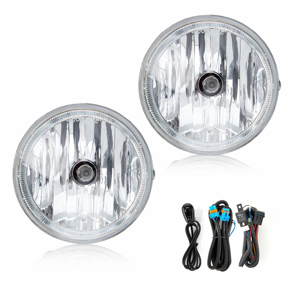 1 par de luces antiniebla izquierda+derecha para parachoques delantero Toyota Solara 2004-2006 Foto 2 de 4