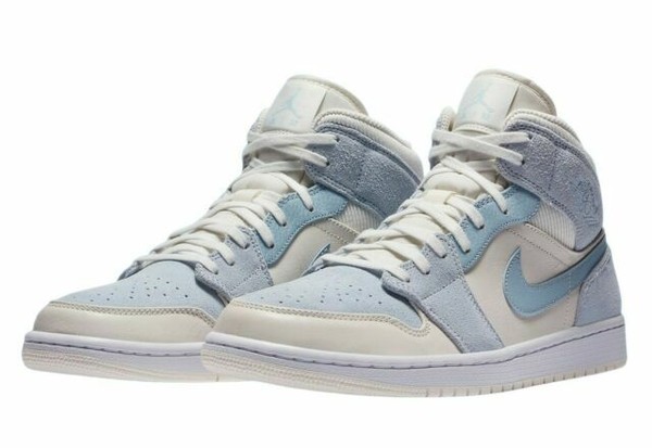 12.5 - Jordan 1 Mid SE Sail Light Blue 