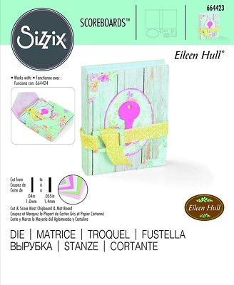 Sizzix Tiny Book Bigz die #664423 Retail $24.99 designer Eileen Hull