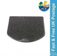 PLS Caravan Entrance Door Mat & Tray Black Motorhome Campervan - CA650