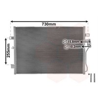 Kondensator Klimaanlage FüR Fiat Freemont 345_ Dodge Journey Jc