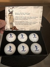1999 Titleist US Amateur Pebble Beach Custom Logo 6-Pack Golf Balls RARE