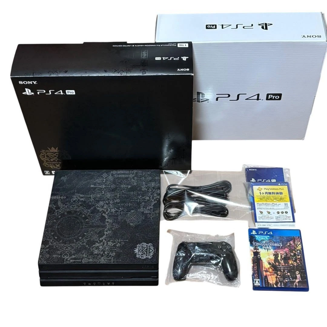 Sony PlayStation 4 Pro Black 1 TB Consoles for sale | eBay