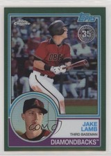 2018 Topps Chrome 1983 Topps Refractor Green 67/99 Jake Lamb #83T-13 w5u
