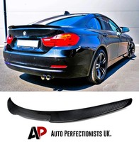 Kit Ala Labbro Spoiler Stivale Posteriore Bmw Serie 4 Gran Coupè F36 Fibra Di Carbonio Stile M4