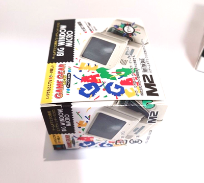 Factory-Sealed NEW] SEGA Game Gear Micro White Big Window Micro GG