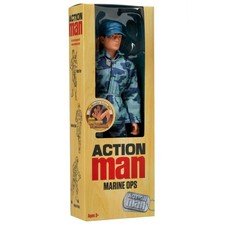 Action Man Marine Ops | 12" Action Figure w/ 30 Points Articulation | 4th Gen