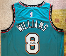 Ziaire Williams Signed Autograph Memphis Grizzlies NBA Jersey Stanford Nets