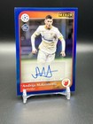 2024-25 Topps Merlin UEFA Andrija Maksimovic RC Blue Refractor Auto /150