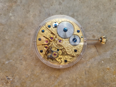 Unitas 6497 Uhrwerk verziert Schraubenunruh 17 Jewels Handaufzug