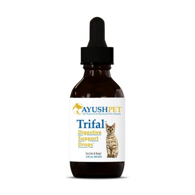 Ayush Pet Trifal  for Cats & Dogs 2 floz - Digestive Support Drops - Newest Exp.