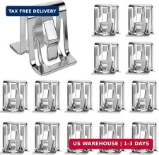 Car Trim Panel Metal Retainer Clip, Car Door Panel Clips, 15PCS