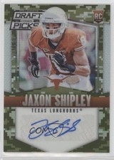 2015 Panini Prizm Collegiate Draft Picks Camo /199 Jaxon Shipley #200 Auto 05lh