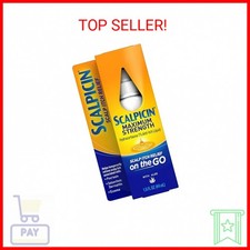 Scalpicin Max Strength Scalp Itch Treatment, 1.5 oz.