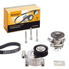 CONTINENTAL CTAM KEILRIPPENRIEMEN-SATZ WASSERPUMPE passend für FORD C-MAX FOCUS 
