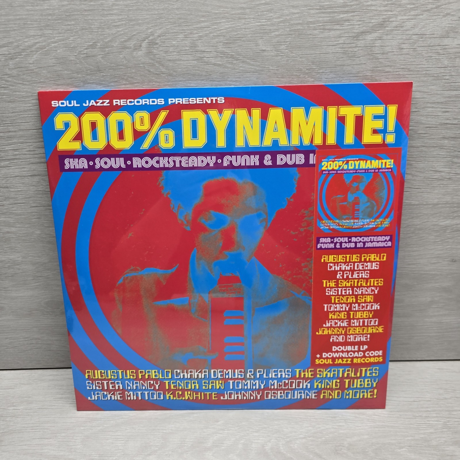 200% Dynamite!: Funk & Dub in Jamaica VINYL 12"" Album 2 LP  Double Set Brand New