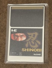 Vintage Shinobi PC Engine HuCARD Asmik Japan TurboGrafx Cartridge Only