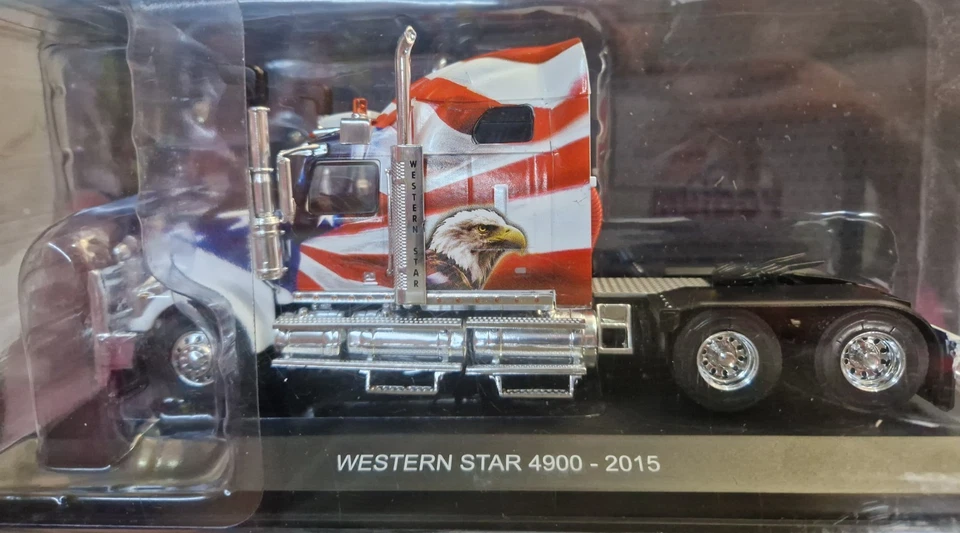 PROMO Camion tracteur Western Star 4900 de 2015 au 1/43 IXO / Hachette - Photo 2/2