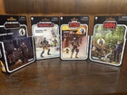 Star Wars 3.75" Vintage Collection Deluxe 4 Figure Lot Jango Fett Luke Skywalker