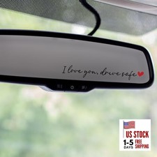 8PCS Car Stickers,I Love You Drive Safe Mirror Sticker,Cars Decals,Car Style C