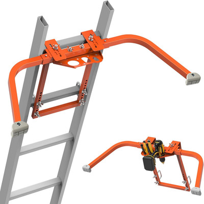 Ladder Stabilizer,Heavy Duty Steel Extension Ladder Stabilizer for Roof Gutter a