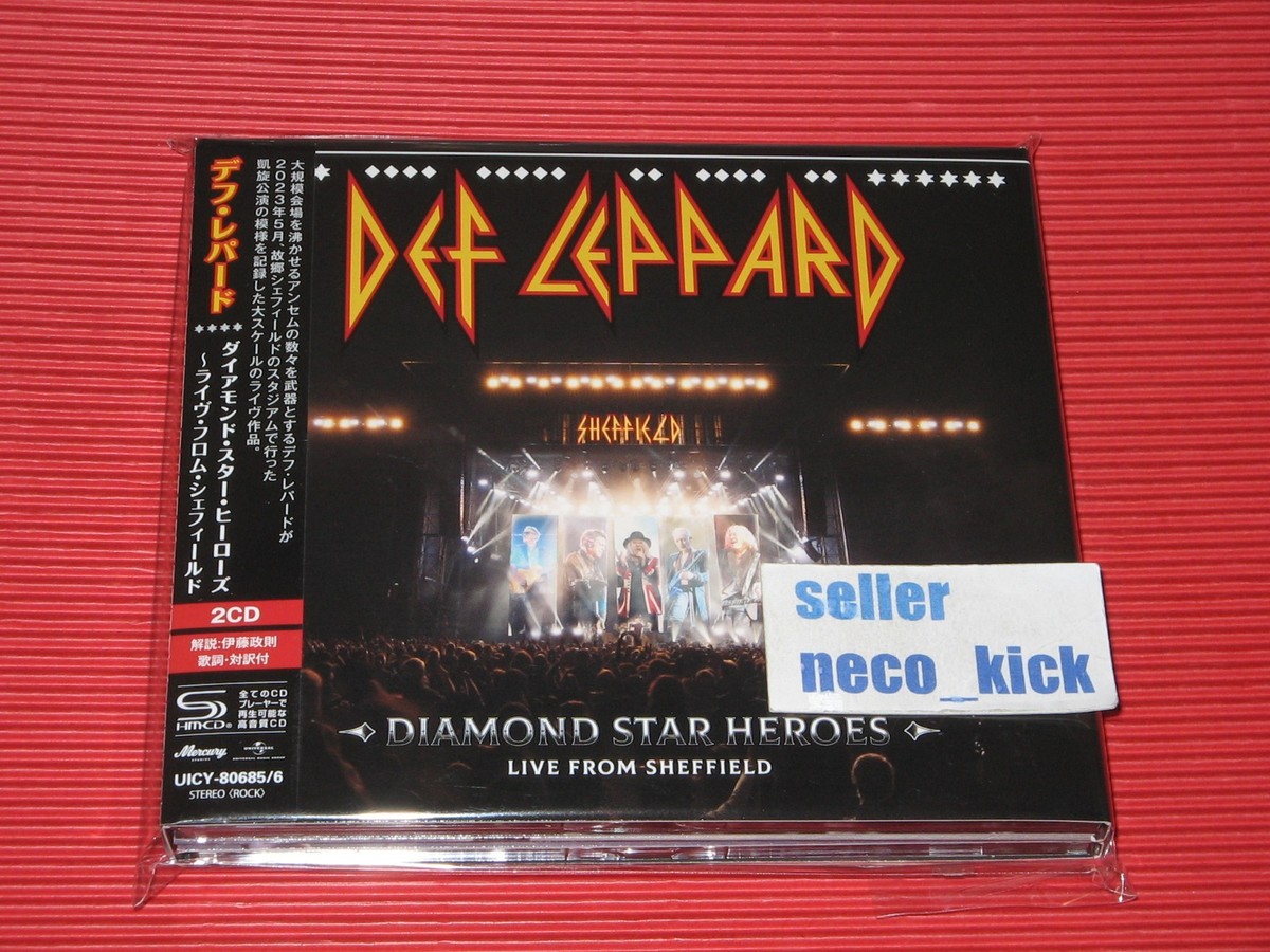 5ET DEF LEPPARD DIAMOND STAR HEROES LIVE FROM SHEFFIELD JAPAN 2
