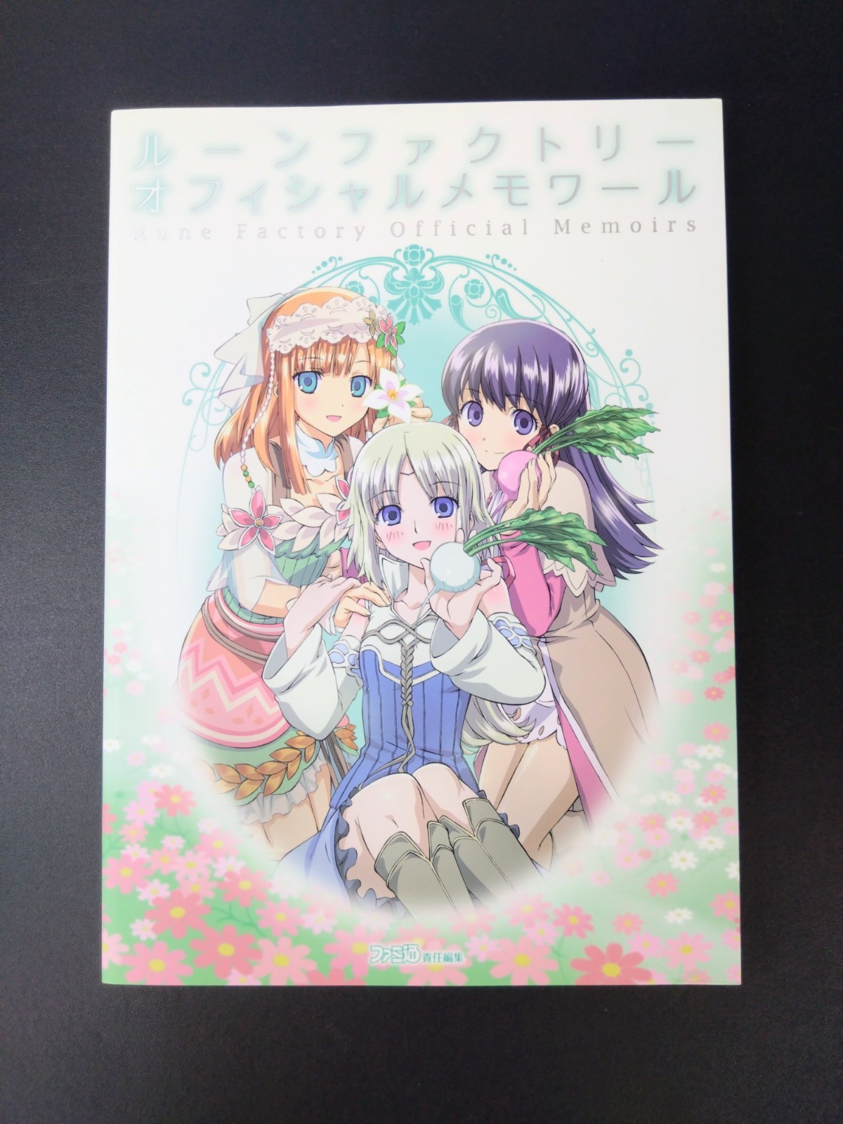Rune Factory 1 2 3 Frontier Official Memoirs Art Book Character History Guide