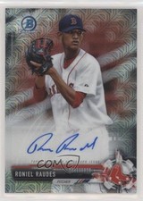 2017 Bowman Chrome Prospect Mega Box Auto Roniel Raudes #BMA-RR Auto fm0