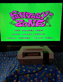 Fantasy Zone NES Cartridge &ndash; Original Tengen Game - Authentic