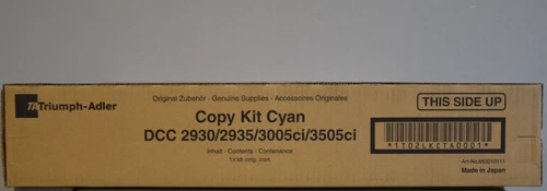 Original Triumph Adler Toner DCC 2930 Cyan 1T02LKCTA001 für 3005ci/3505ci