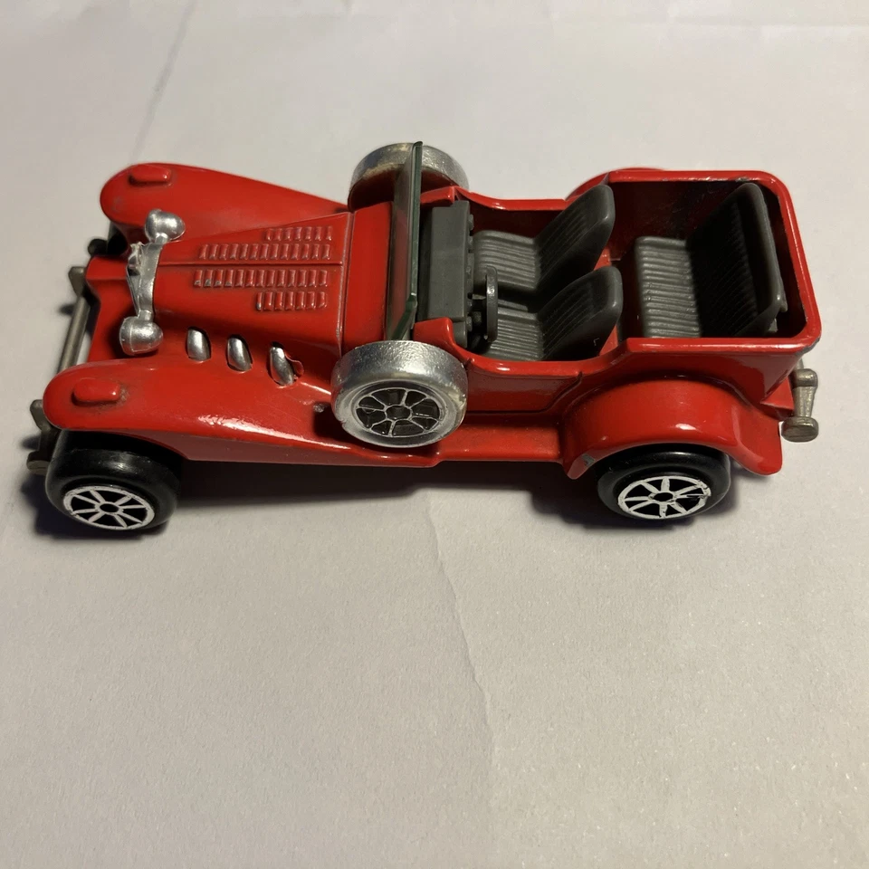 Majorette No 267 Excalibur Cabriolet Rossa - Made in Francia 1980 Scala 1:56 - Immagine 3 di 4