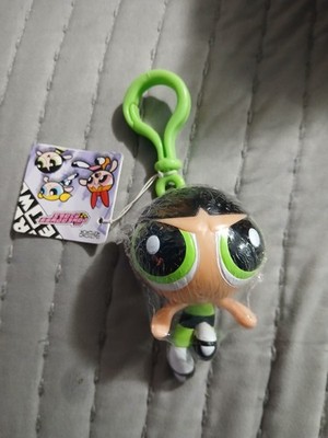 Vintage BUTTERCUP Power Puff Girls Backpack Clip Keychain Secret Compartment 