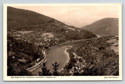 Heidelberg Neckar Valley Schlierbach Ziegelhausen RPPC Postcard Rolf Kellner