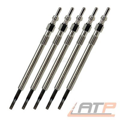 5x GLÜHKERZE GLÜHKERZEN FÜR VOLVO V70 2 2.4 D BJ 01-06