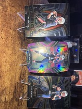 20Panini Select-HUGE 3 Card Cam Newton Lot PurplePrizm Die Cut/trbchrgd/🔥stars
