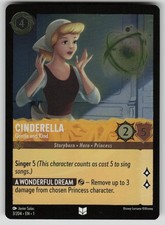 Cinderella - Gentle and Kind Cold Foil The First Chapter 3/204 Disney Lorcana NM