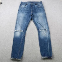 Levis Vintage Clothing 1966 501 Selvedge Jeans Mens 30x32 Blue Distressed Big E