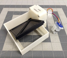 GE Refrigerator Damper Control WR49X10107 WR09X10084