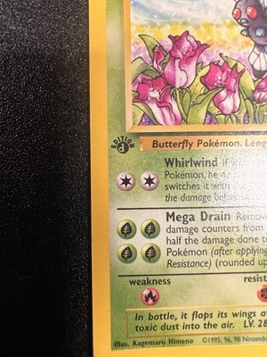 1999 Pokemon Butterfree #33 