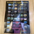 Vintage Nintendo NES Box Insert Poster 1986 “Now You’re Playing With Power”
