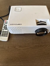 DBPOWER Portable Mini Projector, LED Display, Multimedia Home Theater