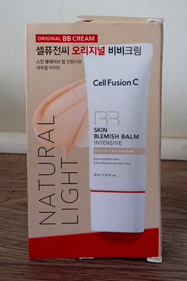 Cell Fusion C BB Skin Blemish Balm Intensive Natural Light Hydrating Tinted 30ml